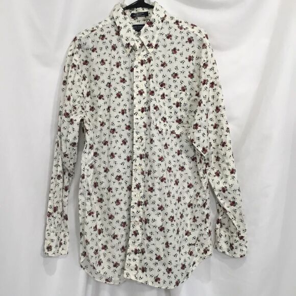 Daniel Cremieux Printed Stretch Long-Sleeve (H8) - Picture 1 of 6